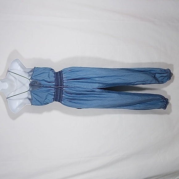 🩵 Sleeveless vneck  Pants Jumpsuit Size  XS - Picture 6 of 10